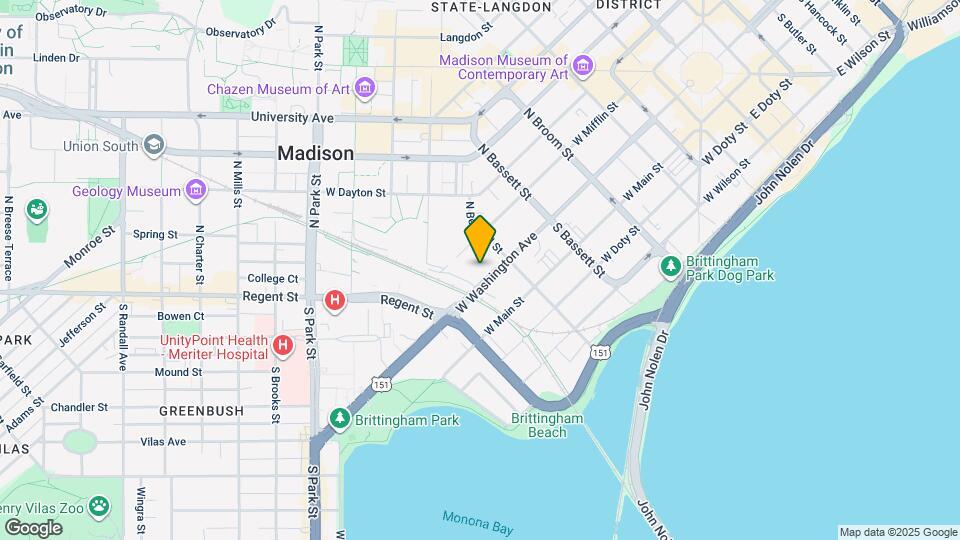 West Washington Place Map and Location Details