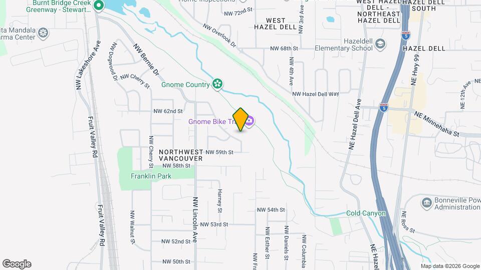 5916 NW Bernie Dr Map and Location Details