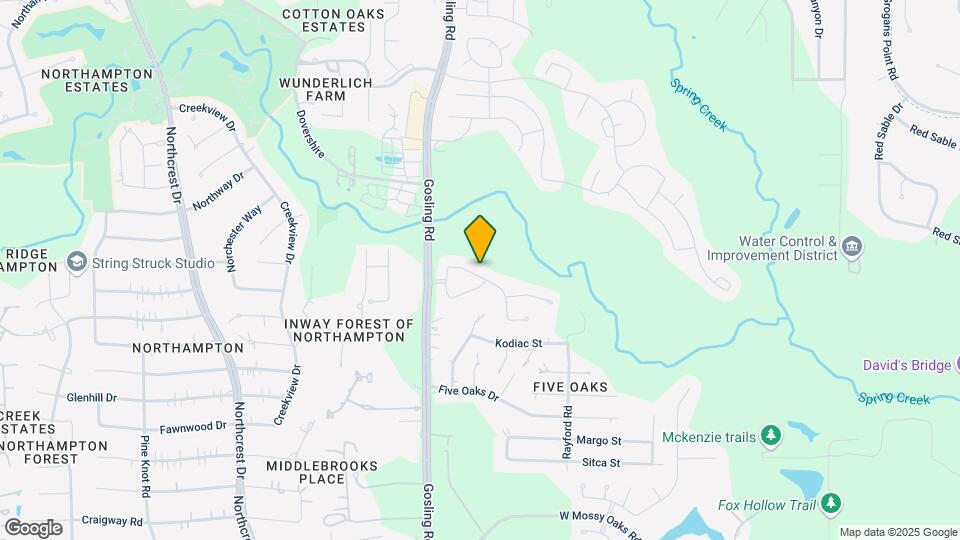 5610 Mesquite Oaks Trail Map and Location Details
