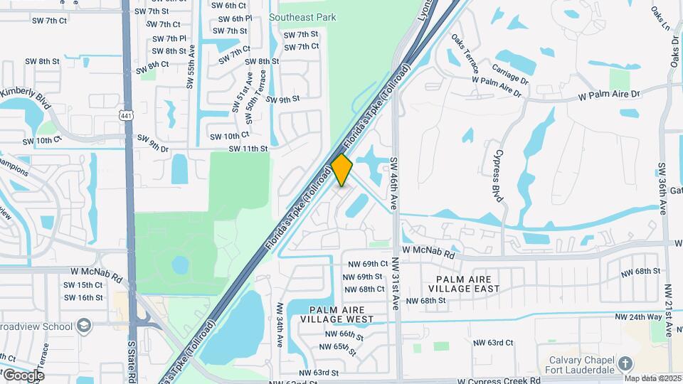 606 Gardens Dr Map and Location Details