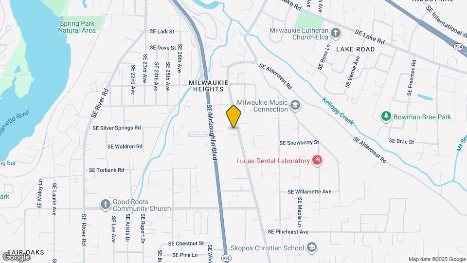 13225 SE Oatfield Rd Map and Location Details