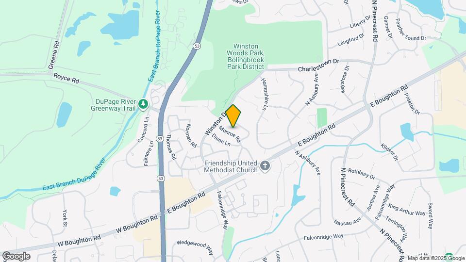 228 Monroe Rd Map and Location Details