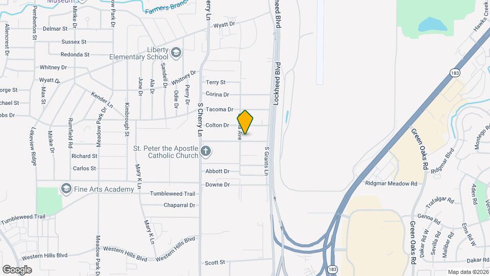 7724 Longfield Dr Map and Location Details