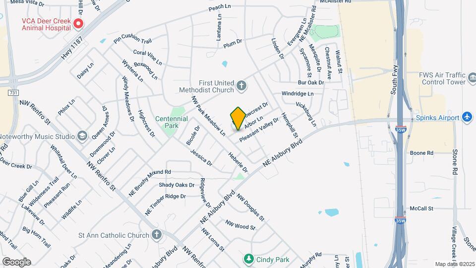 512 Arbor Ln Map and Location Details