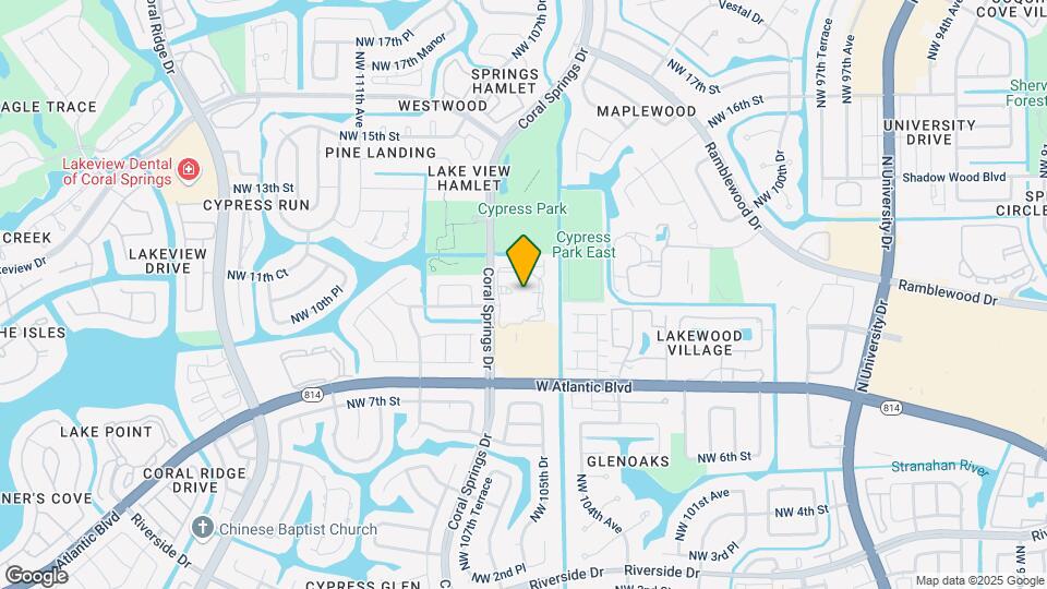 942 Coral Club Dr Map and Location Details