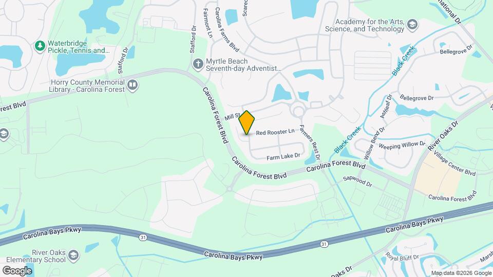 4717 Farm Lake Dr Map and Location Details