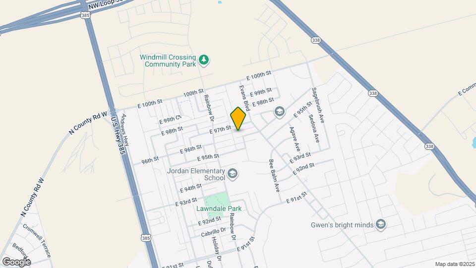 705 E 96th St Map and Location Details