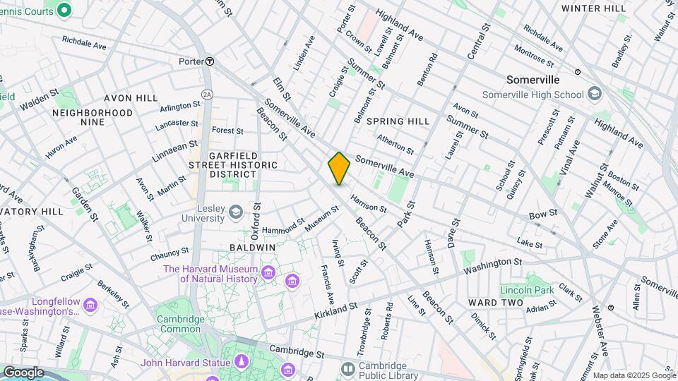 259 Beacon St Map and Location Details