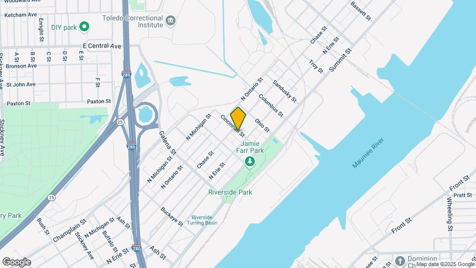 417 Cincinnati St Map and Location Details