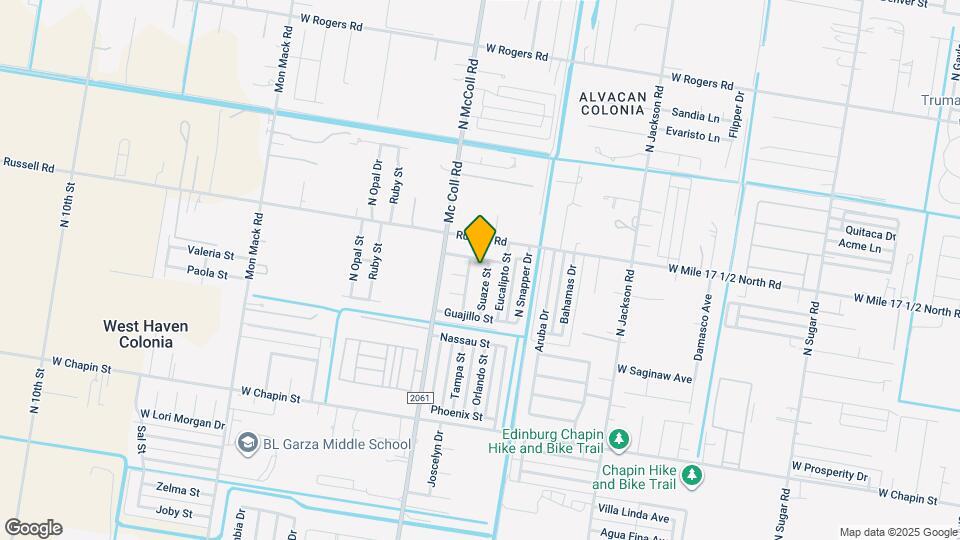 2017 Suaze St Map and Location Details