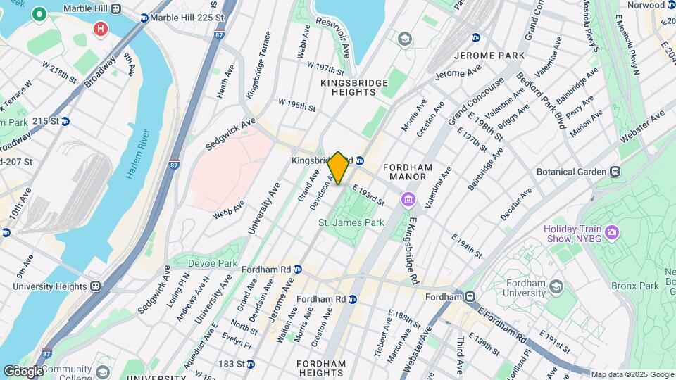 2615 Jerome Ave Mapa y Detalles de la Ubicación