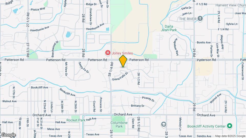 2838 Grand Falls Cir Map and Location Details