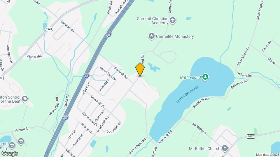 512 Griffin Pond Rd Map and Location Details