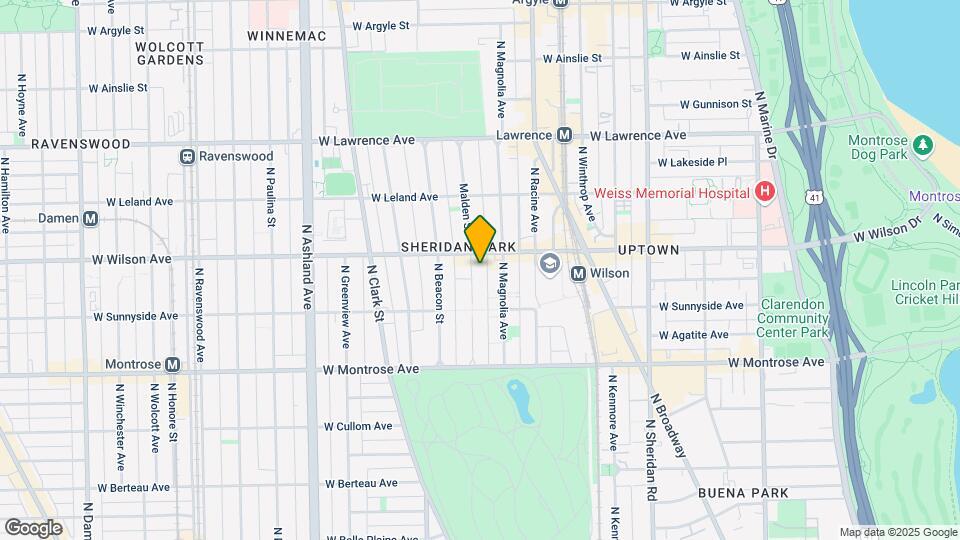 4543 Malden St Map and Location Details
