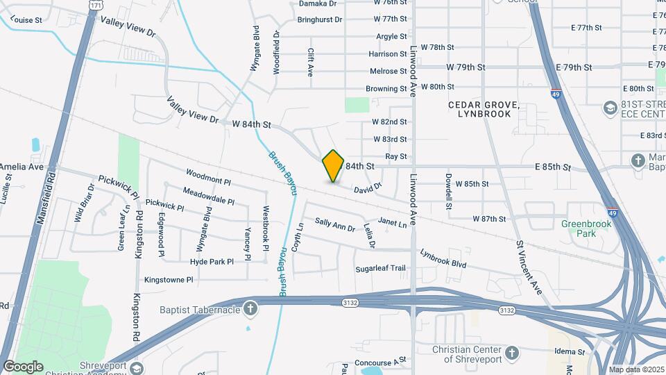 629 David Dr Map and Location Details