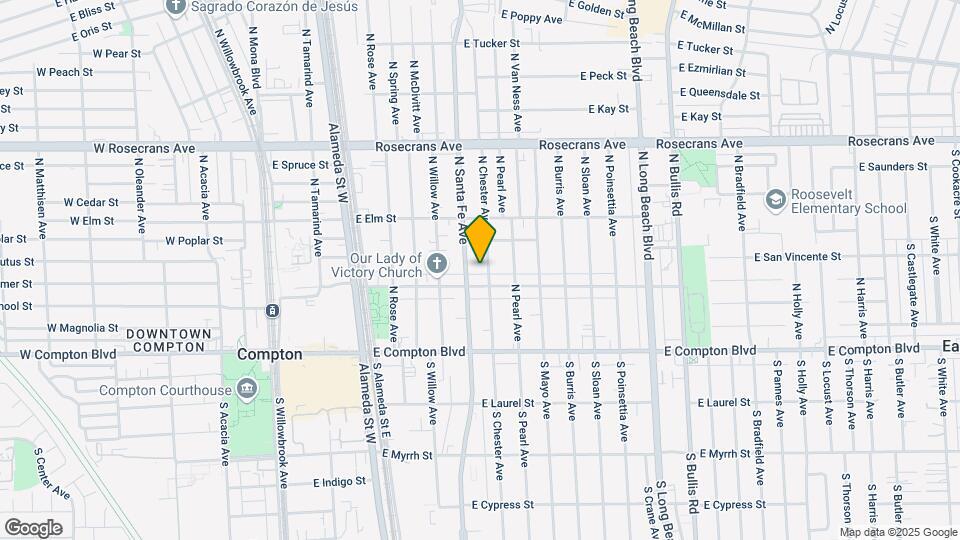 411 N Chester Mapa y Detalles de la Ubicación