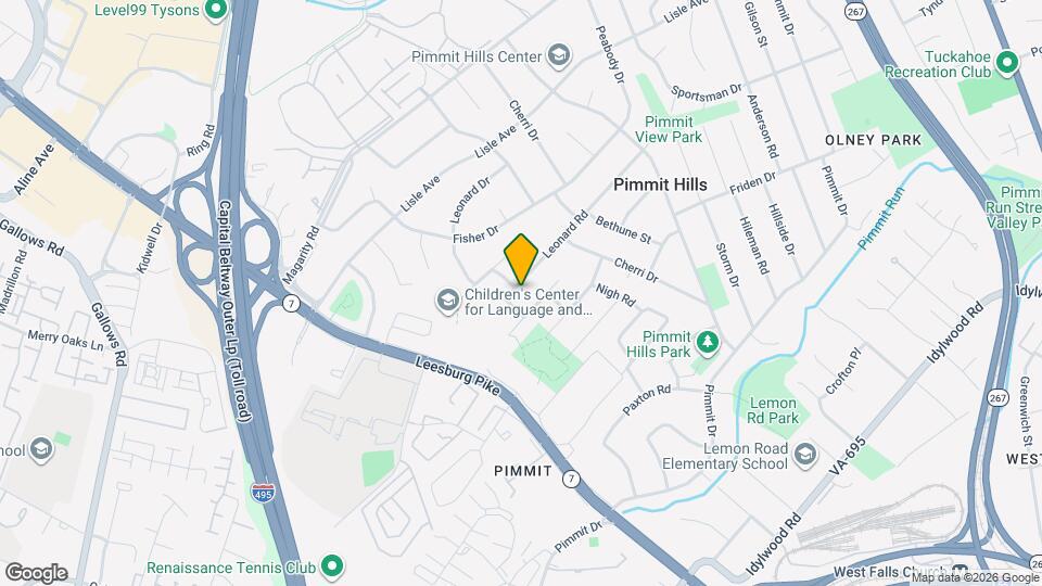 2019 Leonard Rd Map and Location Details