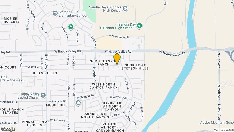 3523 W Chama Dr Map and Location Details