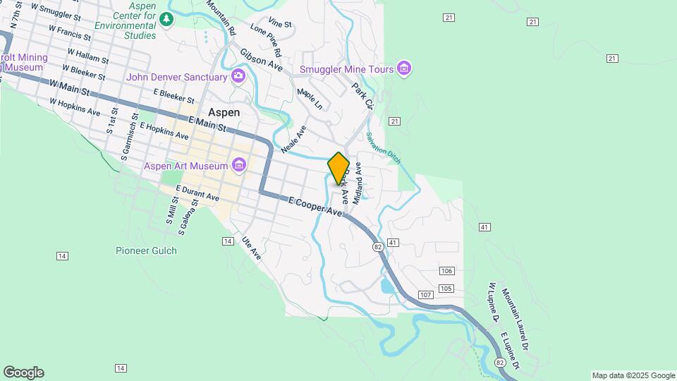1180 Dale Ave Mapa y Detalles de la Ubicación