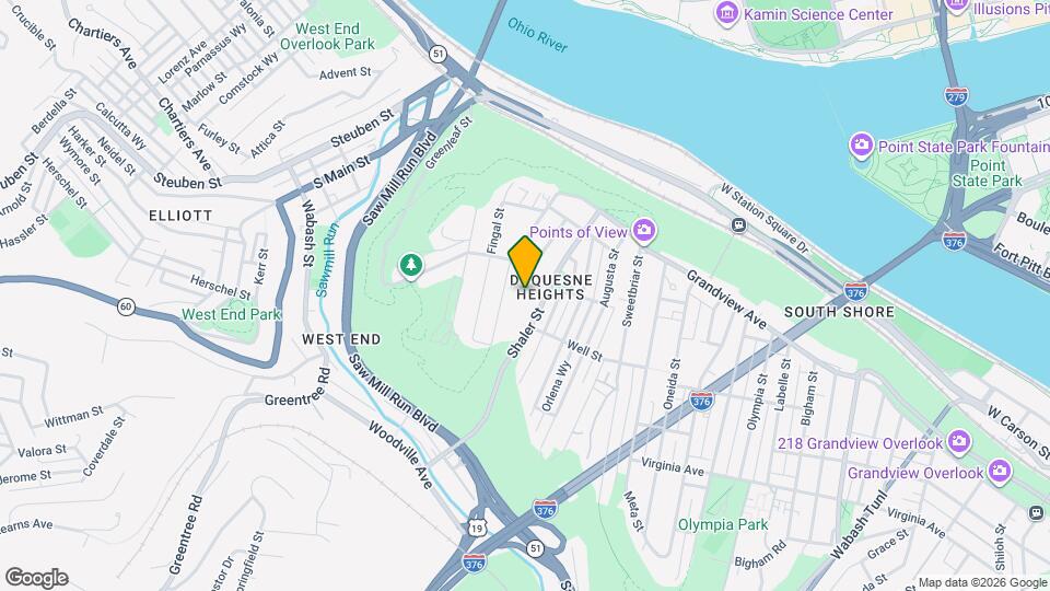 321 Seward St Map and Location Details