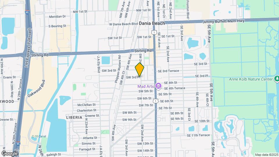 342 SW 2nd Ave Map and Location Details