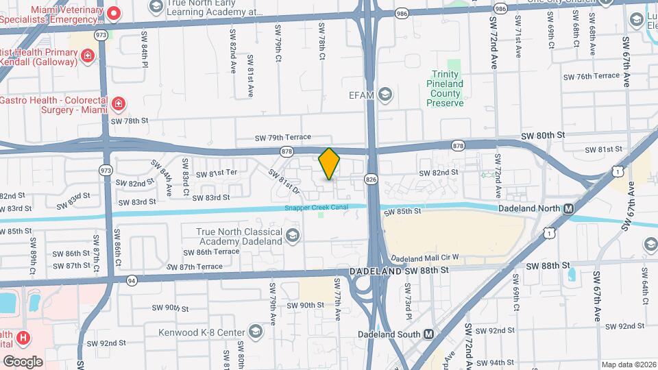 7815 Camino Real, Unit I-216 Map and Location Details