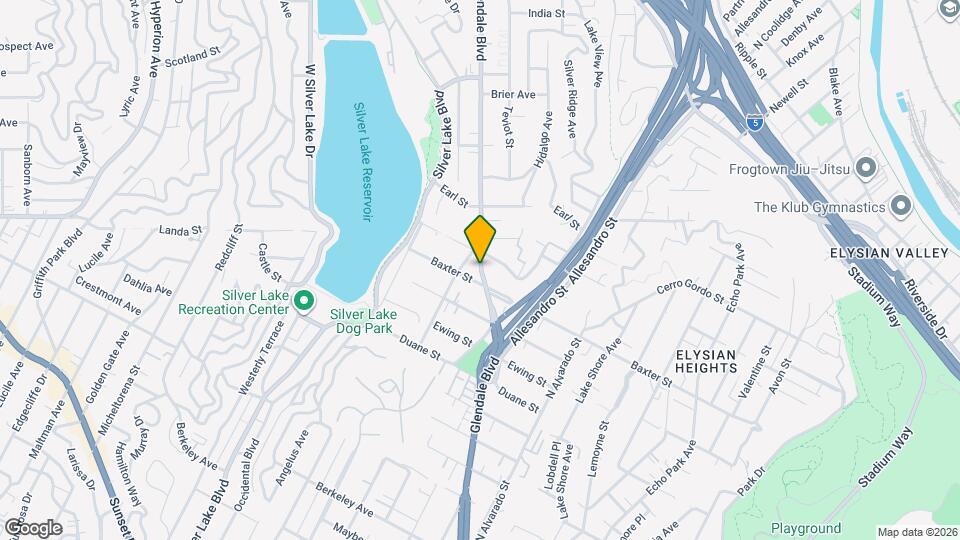 2127 Glendale Blvd Mapa y Detalles de la Ubicación