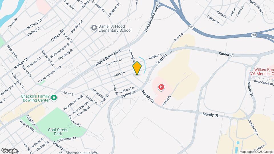 443-445 Scott St Map and Location Details