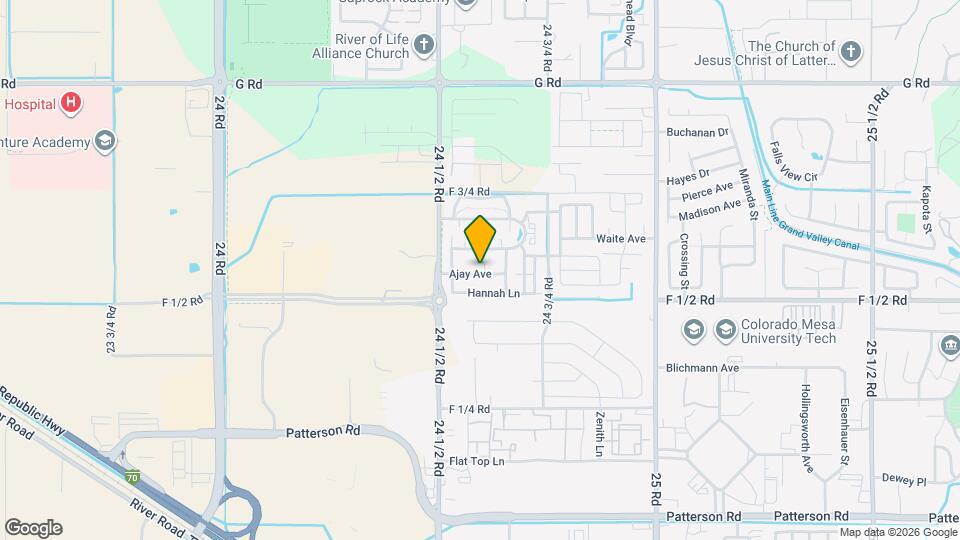 2458 1/2 Ajay Ave Map and Location Details