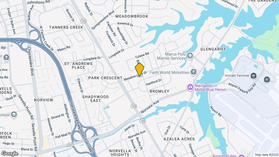 1744 N Lakeland Dr Map and Location Details