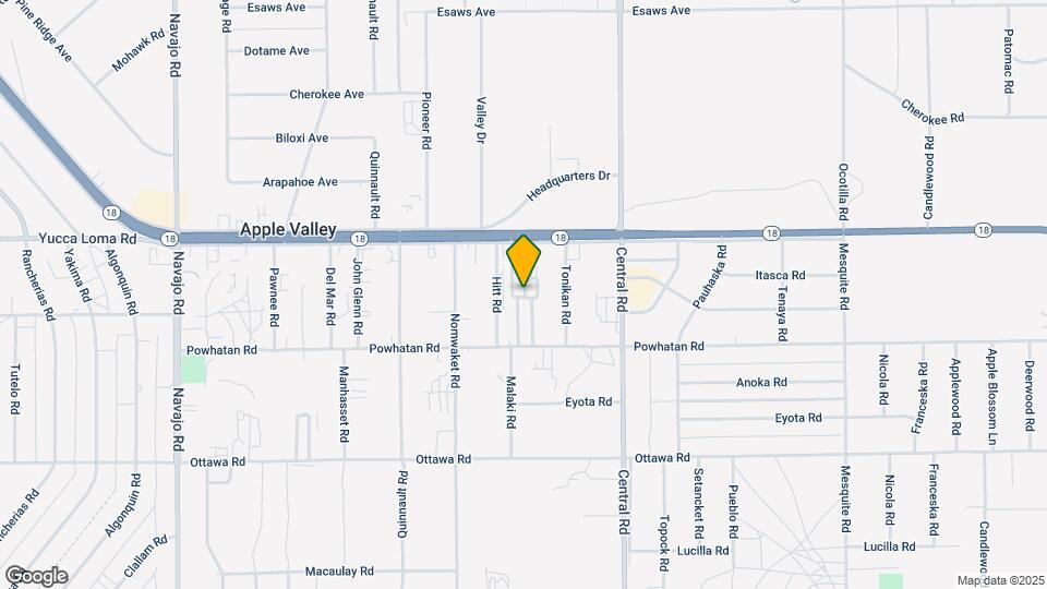 Apple Valley Mobile Home Lodge Map and Location Details