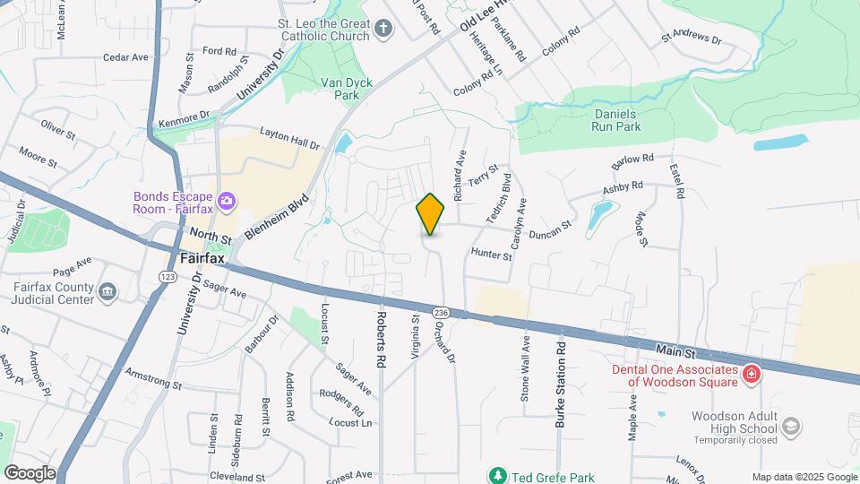 3927 Fairview Dr Map and Location Details