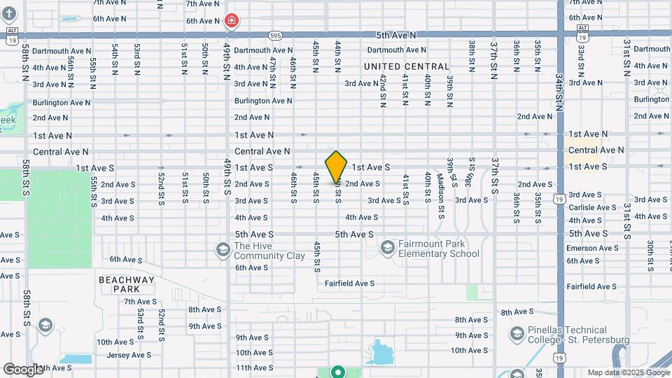 4400 2nd Ave S Map and Location Details