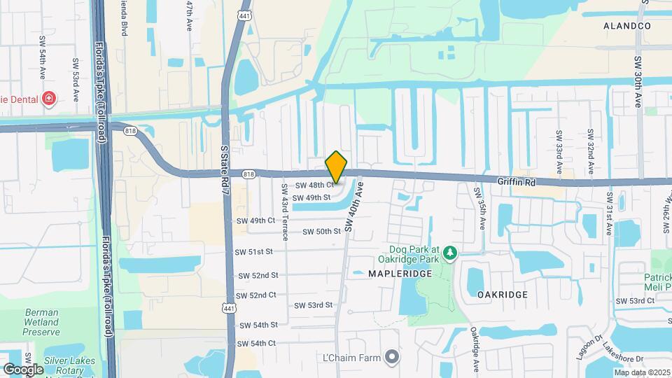 4138 SW 48th Ct Map and Location Details