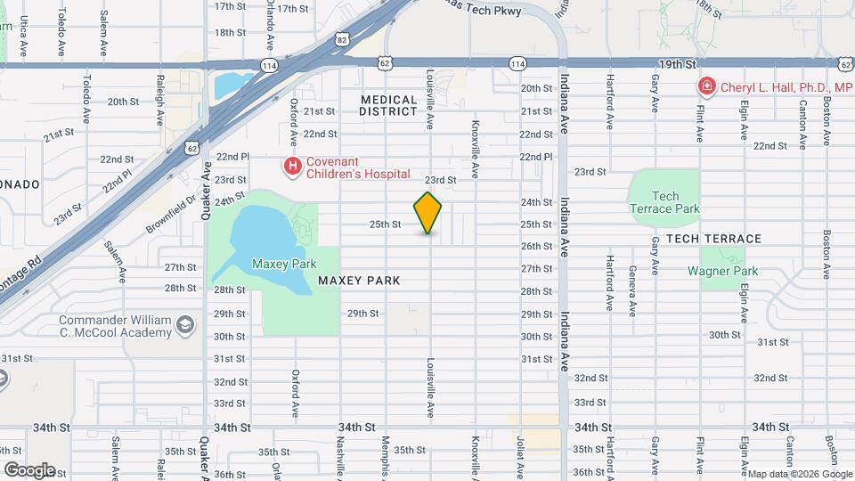 3702 26th St Map and Location Details