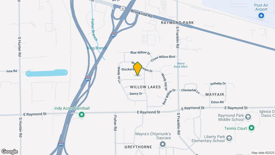 7644 Scatter Woods Ln Map and Location Details