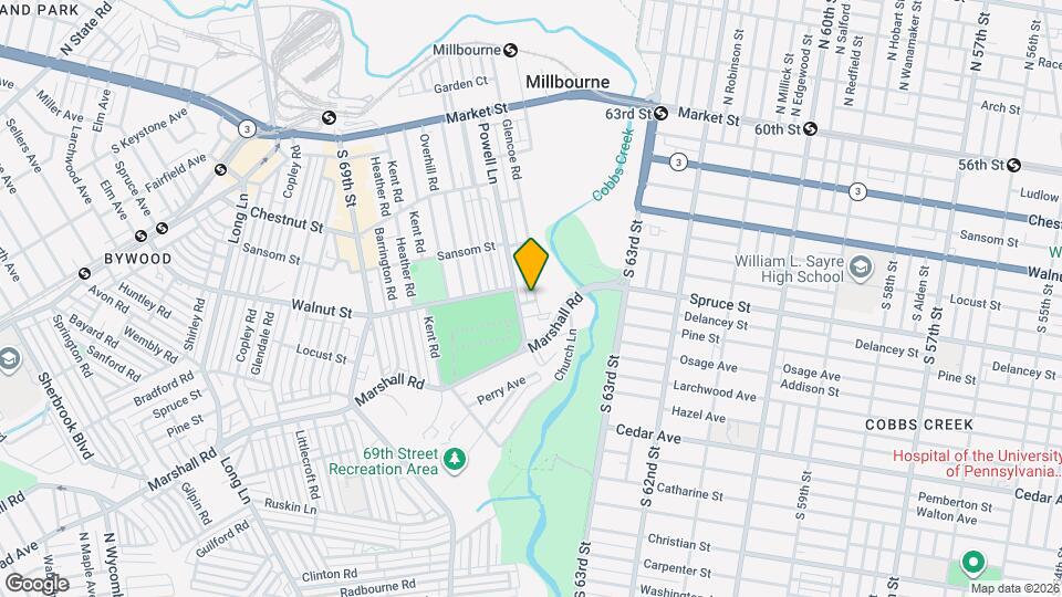 216 Glencoe Rd Map and Location Details