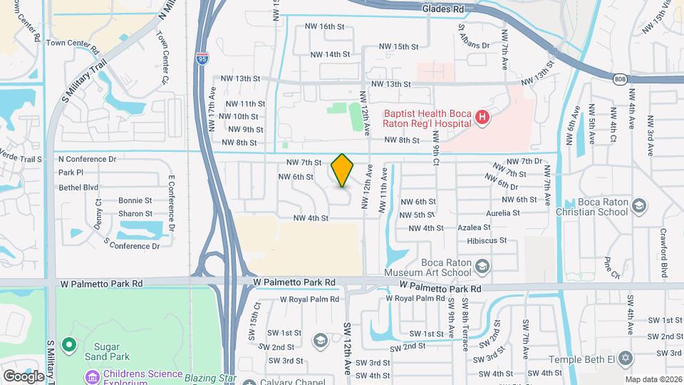 583 NW 12th Terrace Map and Location Details