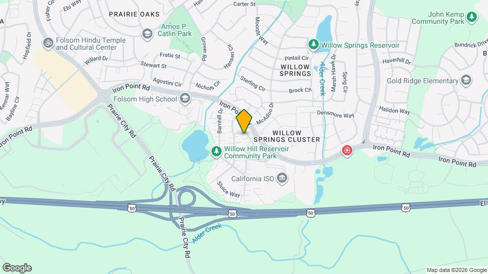 931 Willow Bridge Dr Map and Location Details