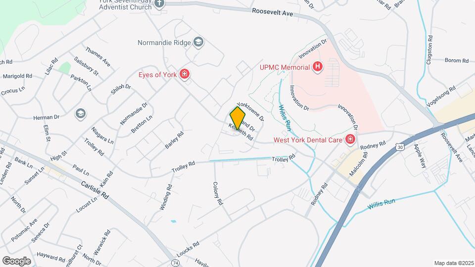 1718 Baron Dr Map and Location Details