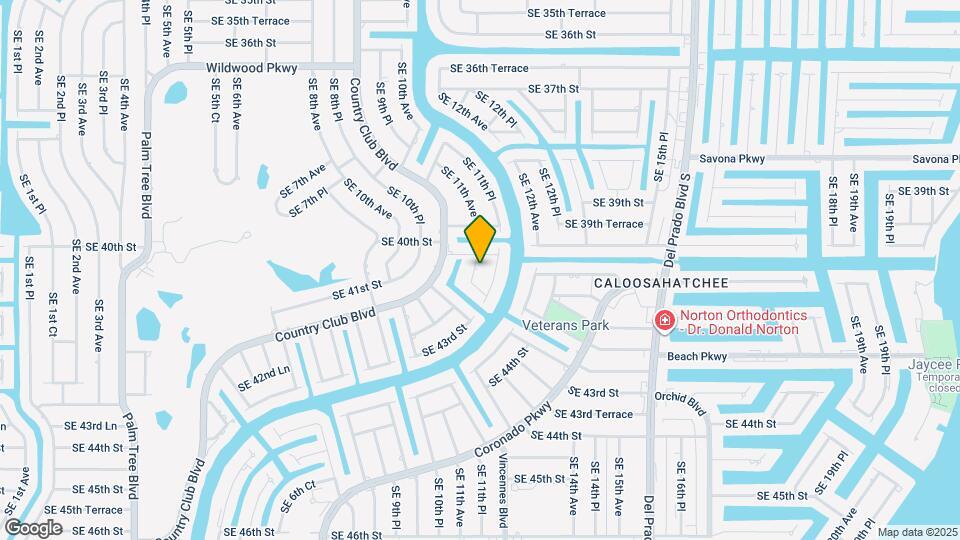 4009 SE 11th Ave Map and Location Details