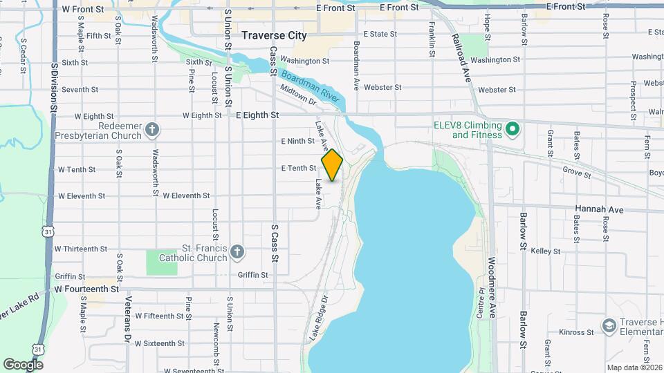 713 Lake Ave Map and Location Details