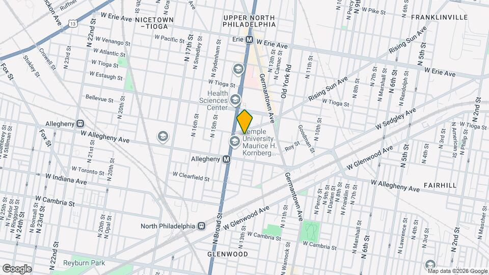 3258 N Park Ave Map and Location Details