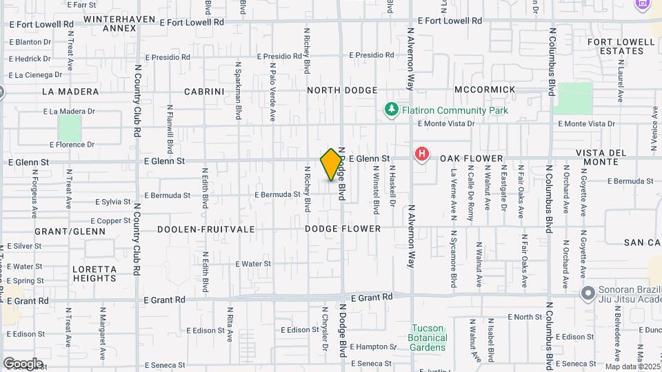 3657 E Bermuda St Map and Location Details