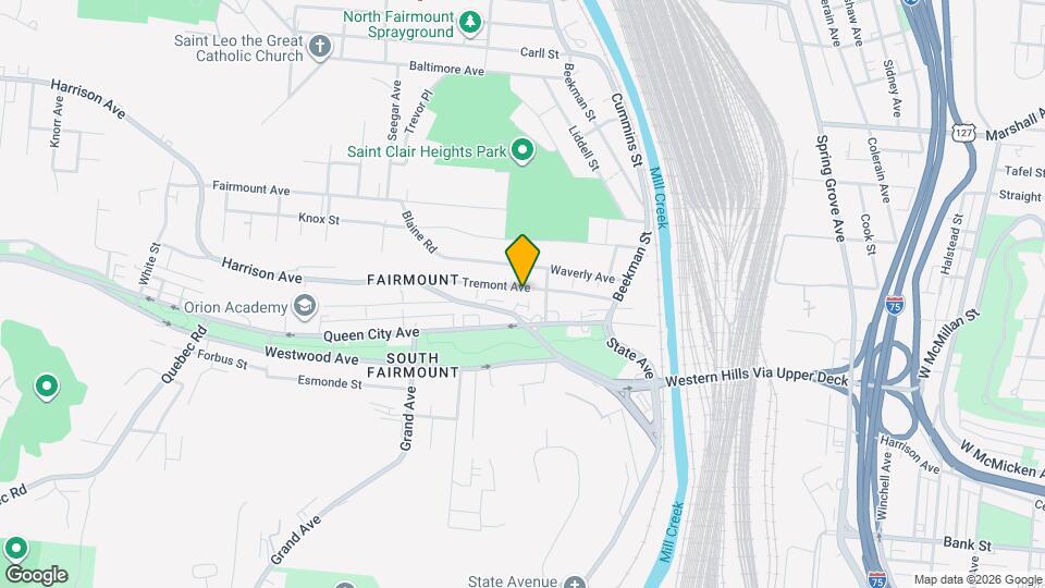 1571 Tremont St Map and Location Details