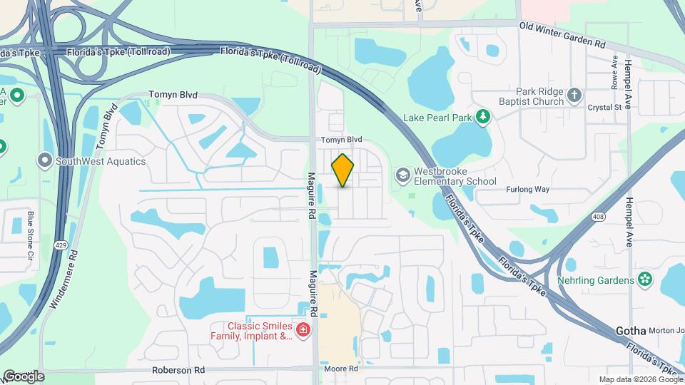 2090 Water Tupelo Way Map and Location Details