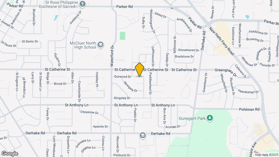 3150 Durwood Dr Map and Location Details