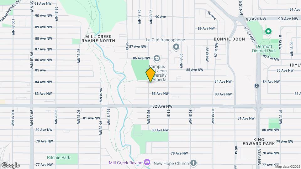 8315 91 St NW Map and Location Details