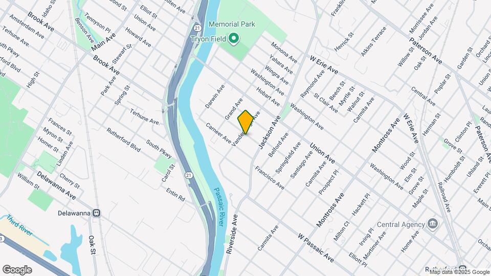 25 Hastings Ave Map and Location Details