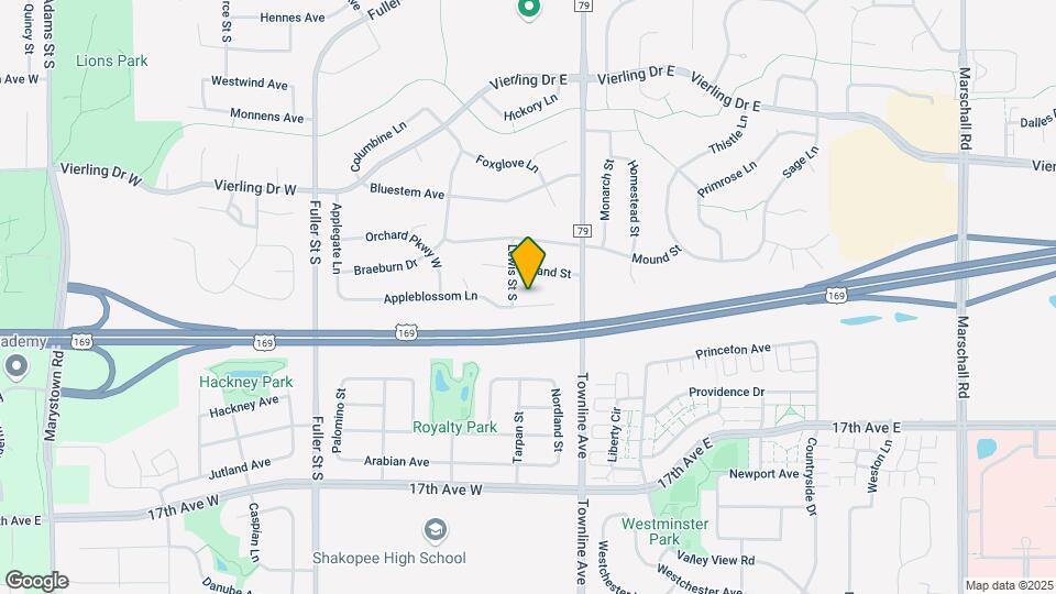 1517 Lewis St S Map and Location Details
